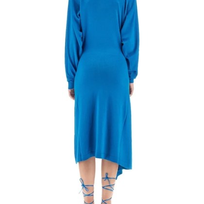 The Attico - Atwell Midi Dress - Größe 42 - blau – Bild 3