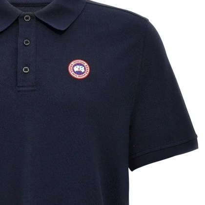 Canada Goose - %27Beckley%27 Polo Shirt - Größe M - schwarz