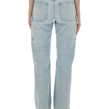 Stella McCartney - Cargo Jeans - Größe 26 - blau – Bild 3
