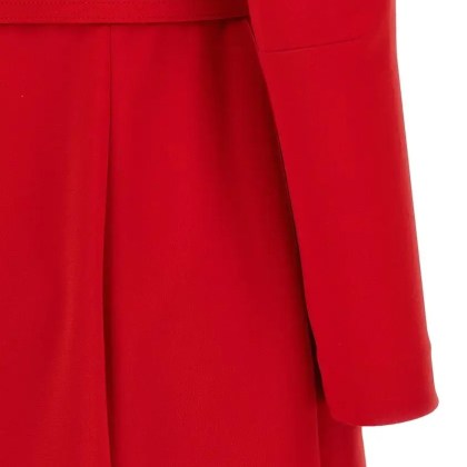 Carolina Herrera - A-Line Dress - Größe 4 - rot – Bild 2
