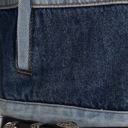 Andersson Bell - 'Mahina' Denim Jacket - Größe S - blau – Bild 2