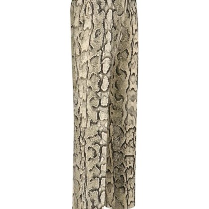 Dries Van Noten - High-Waisted Snake Print Trousers With Classic Wai - Größe 38 - bunt – Bild 4
