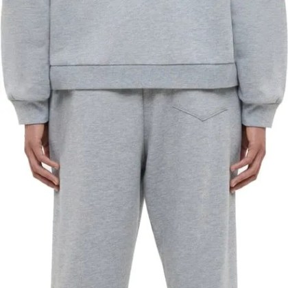 Flâneur - Blossom Patches Zip-Up Hoodie Heather Grey - Größe XXL - grau – Bild 4