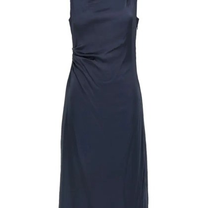 Theory - Silk Effect Dress - Größe 4 - blau Theory - Silk Effect Dress - Größe 4 - blau