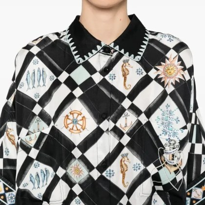 Camilla - Folk Afloat Tunic - Größe XS - bunt – Bild 2