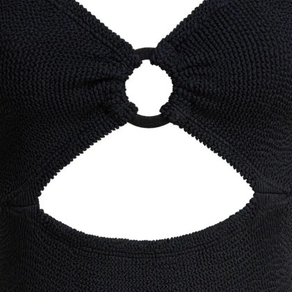 Hunza G - "Crystal" Swimsuit - Größe ONE SIZE - schwarz – Bild 3