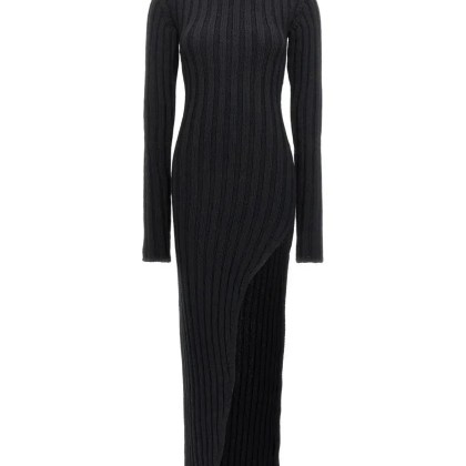 Ann Demeulemeester - %27Cyntia%27 Dress - Größe XS - schwarz Ann Demeulemeester - %27Cyntia%27 Dress - Größe XS - schwarz