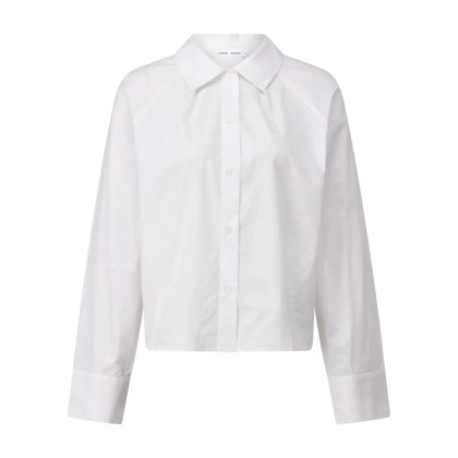 Samsøe Samsøe - Oversized-Hemdbluse Sakya - Größe S - weiß Samsøe Samsøe - Oversized-Hemdbluse Sakya - Größe S - weiß