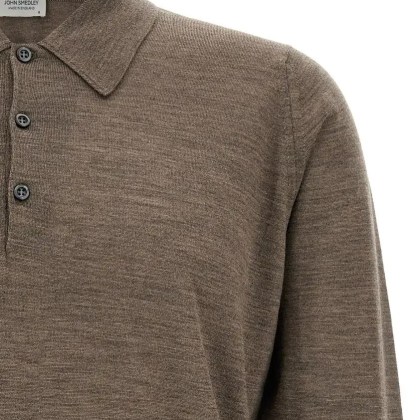 John Smedley - Dorset' Sweater - Größe M - braun – Bild 3