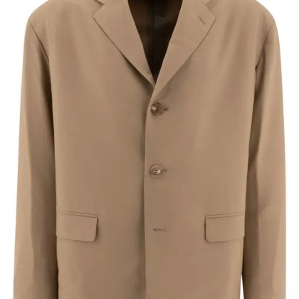 Comme des Garcons - Single-Breasted Oversized Blazer - Größe S - beige Comme des Garcons - Single-Breasted Oversized Blazer - Größe S - beige