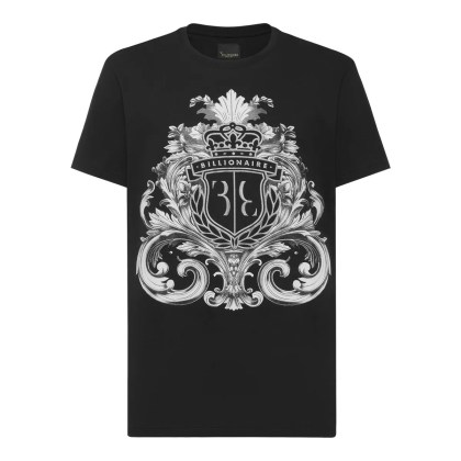 BILLIONAIRE - T-Shirt Baroque - Größe L - schwarz BILLIONAIRE - T-Shirt Baroque - Größe L - schwarz