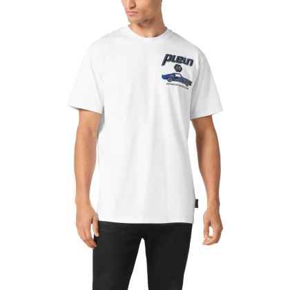 Philipp Plein - T-Shirt Racing - Größe 3XL - weiß – Bild 4