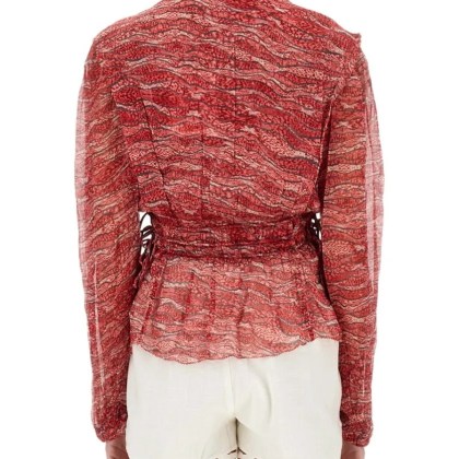 Etoile Isabel Marant - "Axeline" Top - Größe 36 - bunt – Bild 3