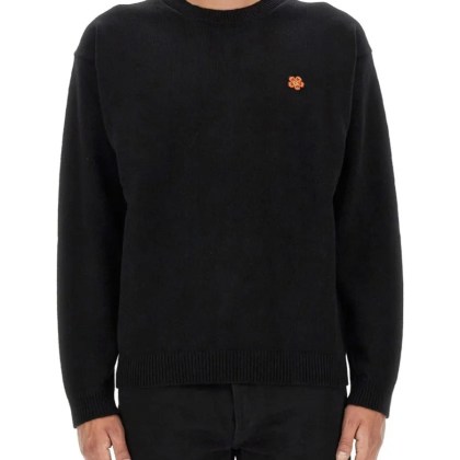 Kenzo - Flower Boke Sweatshirt - Größe S - schwarz Kenzo - Flower Boke Sweatshirt - Größe S - schwarz