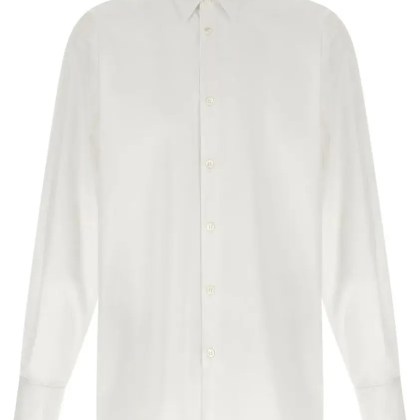 Dries Van Noten - Croomd%27 Shirt - Größe L - weiß Dries Van Noten - Croomd%27 Shirt - Größe L - weiß