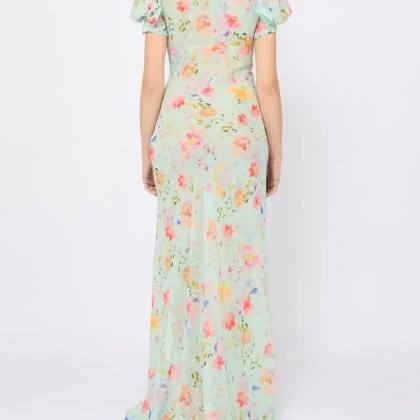 Mar De Margaritas - Sea Of Daisies Green Dress - Größe L - grün – Bild 2