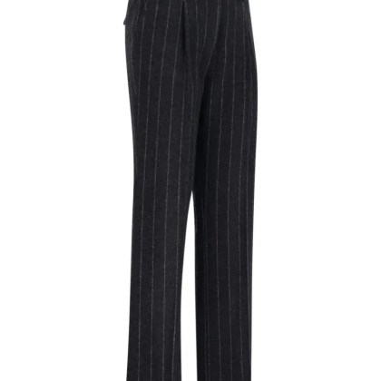 THE GARMENT - Tailored Trousers In Black Wool Blend - Größe 8 - schwarz – Bild 4