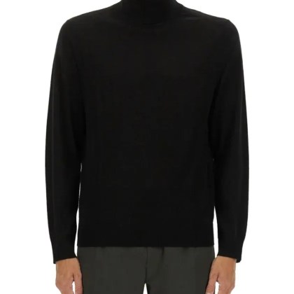 Paul Smith - Fitted Black Turtleneck Shirt - Größe S - schwarz Paul Smith - Fitted Black Turtleneck Shirt - Größe S - schwarz