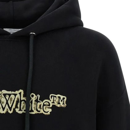 Off-White - 'Cloudy Arrow Skate' Hoodie - Größe S - schwarz – Bild 3
