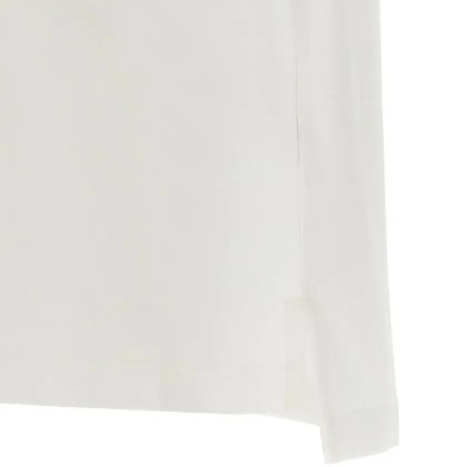Berluti - %27Leather Tab%27 Polo Shirt - Größe L - weiß