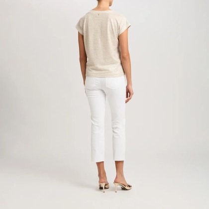 Marc Aurel - Leinenshirt - Größe 36 - creme – Bild 2