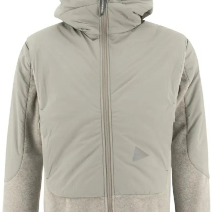 And Wander - Versatile Grey Fleece-Insert Jacket - Größe S - grau And Wander - Versatile Grey Fleece-Insert Jacket - Größe S - grau