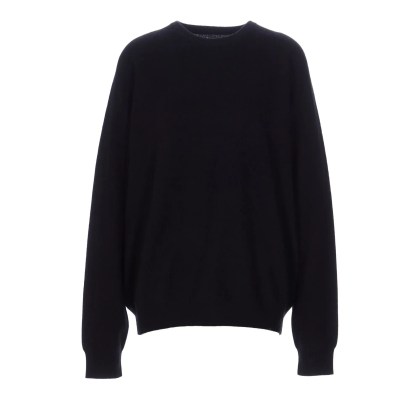 FRENCKENBERGER - BF R neck Sweater - Größe M - schwarz FRENCKENBERGER - BF R neck Sweater - Größe M - schwarz