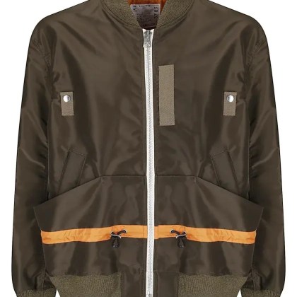 Sacai - Nylon Twill Jacket - Größe 2 - grau Sacai - Nylon Twill Jacket - Größe 2 - grau