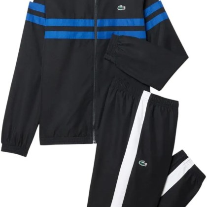 Lacoste - Heren Trainingspak - Größe L - schwarz Lacoste - Heren Trainingspak - Größe L - schwarz