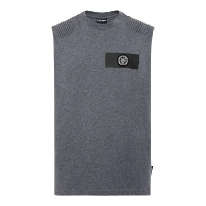 Plein Sport - T-Shirt - Größe S - grau Plein Sport - T-Shirt - Größe S - grau