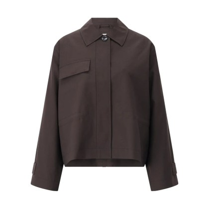 Samsøe Samsøe - Stoffjacke Salixa - Größe L - braun Samsøe Samsøe - Stoffjacke Salixa - Größe L - braun