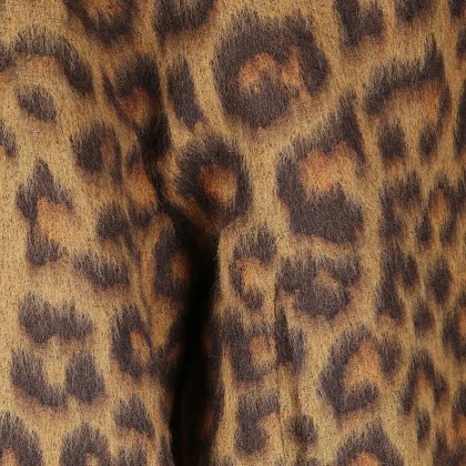 Alberto Biani - Animal Print Jacket - Größe 42 - braun – Bild 2