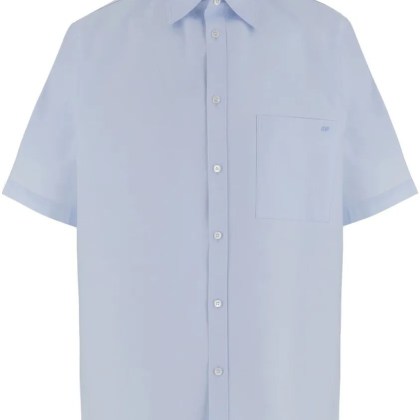 Darkpark - Light Blue Cotton Shirt - Größe L - blau Darkpark - Light Blue Cotton Shirt - Größe L - blau