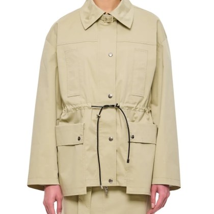 HALFBOY - Biege Parka With Drawstring Waist - Größe XS - beige HALFBOY - Biege Parka With Drawstring Waist - Größe XS - beige