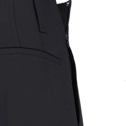 Victoria Beckham - Wide-Leg Trousers Black - Größe 10 - schwarz – Bild 3