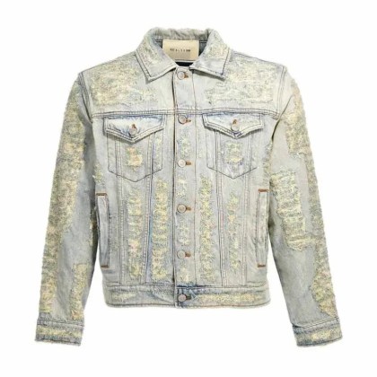 1017 Alyx 9Sm - %27Destroyed%27 Jacket - Größe S - blau 1017 Alyx 9Sm - %27Destroyed%27 Jacket - Größe S - blau