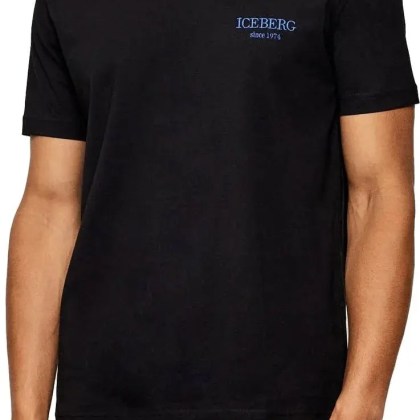 Iceberg - Tee Small Branding Black - Größe S - schwarz Iceberg - Tee Small Branding Black - Größe S - schwarz