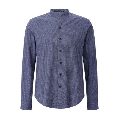 Hannes Roether - Slim-Fit Hemd aus Baumwolle - Größe XL - blau Hannes Roether - Slim-Fit Hemd aus Baumwolle - Größe XL - blau