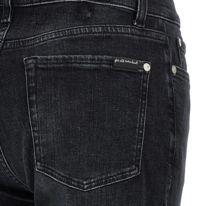 Seven for all Mankind - 'Relaxed Skinny' Jeans - Größe 27 - schwarz – Bild 2