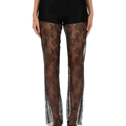 Nina Ricci - Lace Pants - Größe 38 - schwarz Nina Ricci - Lace Pants - Größe 38 - schwarz