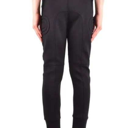 Neil Barrett - Slim Fit Trousers With Ribbed Detailing - Größe L - schwarz – Bild 2