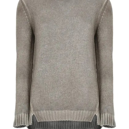 CALIBAN - Grey Cashmere Sweater - Größe M - grau CALIBAN - Grey Cashmere Sweater - Größe M - grau