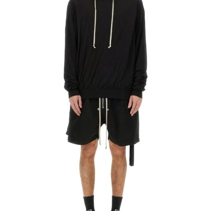 Drkshdw - Relaxed Fit Black Hoodie With Drawstring Hood - Größe M - schwarz Drkshdw - Relaxed Fit Black Hoodie With Drawstring Hood - Größe M - schwarz