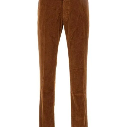 Incotex - Tailored Corduroy Trousers With Button Closure - Größe 33 - braun Incotex - Tailored Corduroy Trousers With Button Closure - Größe 33 - braun
