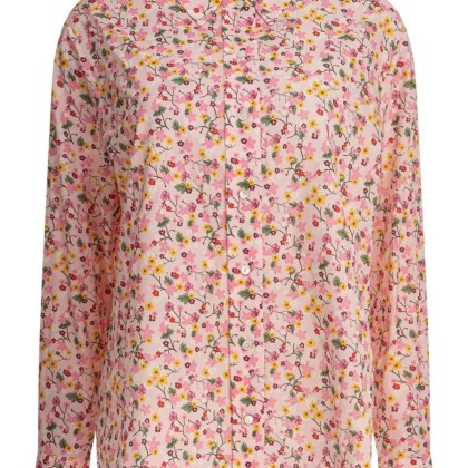 Ines De La Fressange - Floral Pattern Long-Sleeve Shirt - Größe 40 - pink Ines De La Fressange - Floral Pattern Long-Sleeve Shirt - Größe 40 - pink
