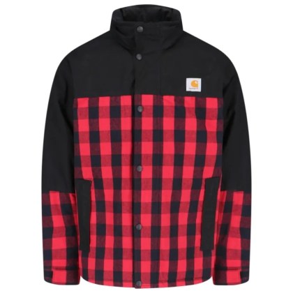 Junya Watanabe - Checked Technical Jacket In Black Cotton Geometric - Größe L - bunt Junya Watanabe - Checked Technical Jacket In Black Cotton Geometric - Größe L - bunt