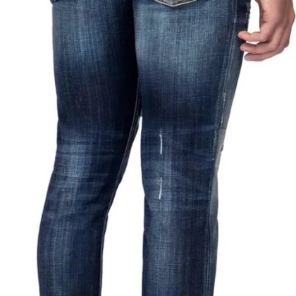 My Brand - MYBRAND RED ON BLUE JEANS BLUE - Größe 34 - blue – Bild 4