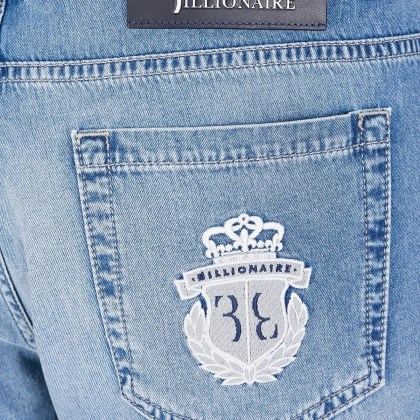 BILLIONAIRE - Jeans Regular Fit - Größe 46 - blau – Bild 3