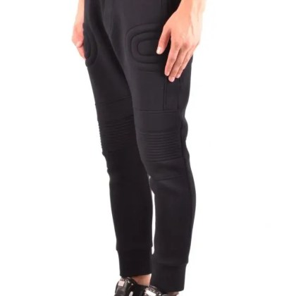 Neil Barrett - Slim Fit Trousers With Ribbed Detailing - Größe L - schwarz – Bild 4
