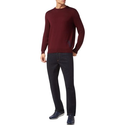 BILLIONAIRE - Rundhalspullover - Größe XXL - rot – Bild 3